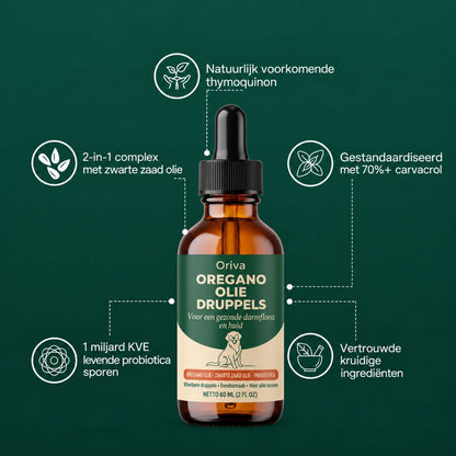 Oriva™ | Oregano Druppels voor Honden