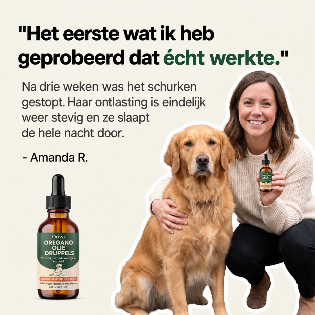 Oriva™ | Oregano Druppels voor Honden