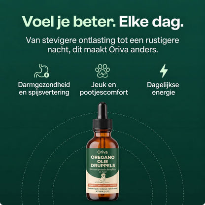 Oriva™ | Oregano Druppels voor Honden