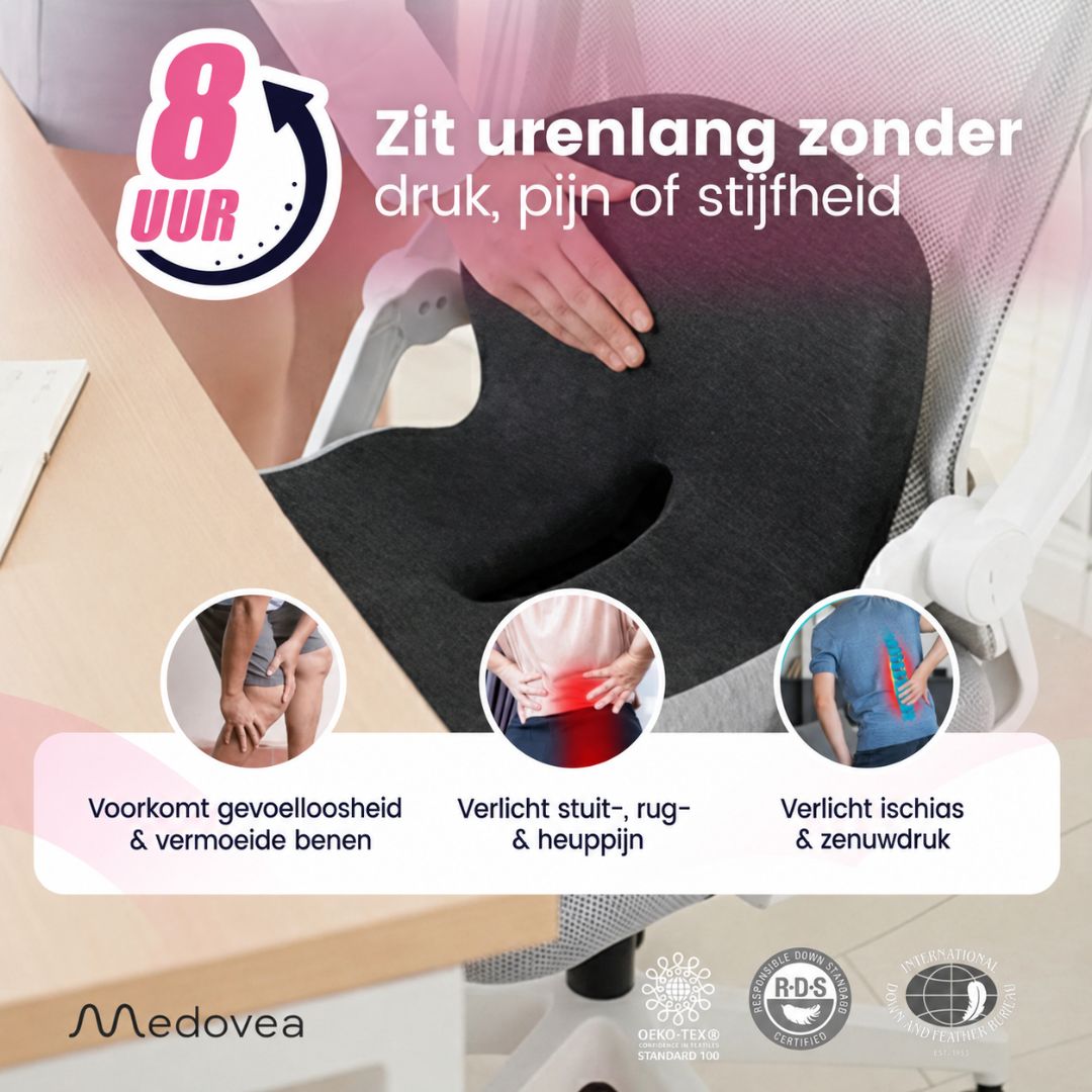 Ortheva™ | Orthopedisch Zitkussen