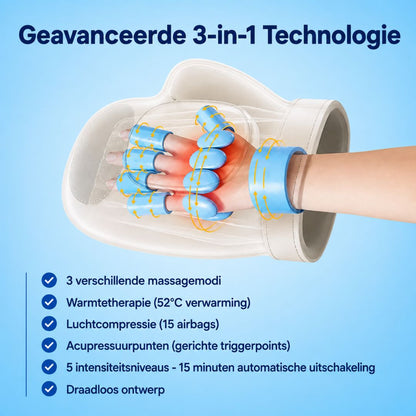 Reliva™ | 3-in-1 Handmassageapparaat