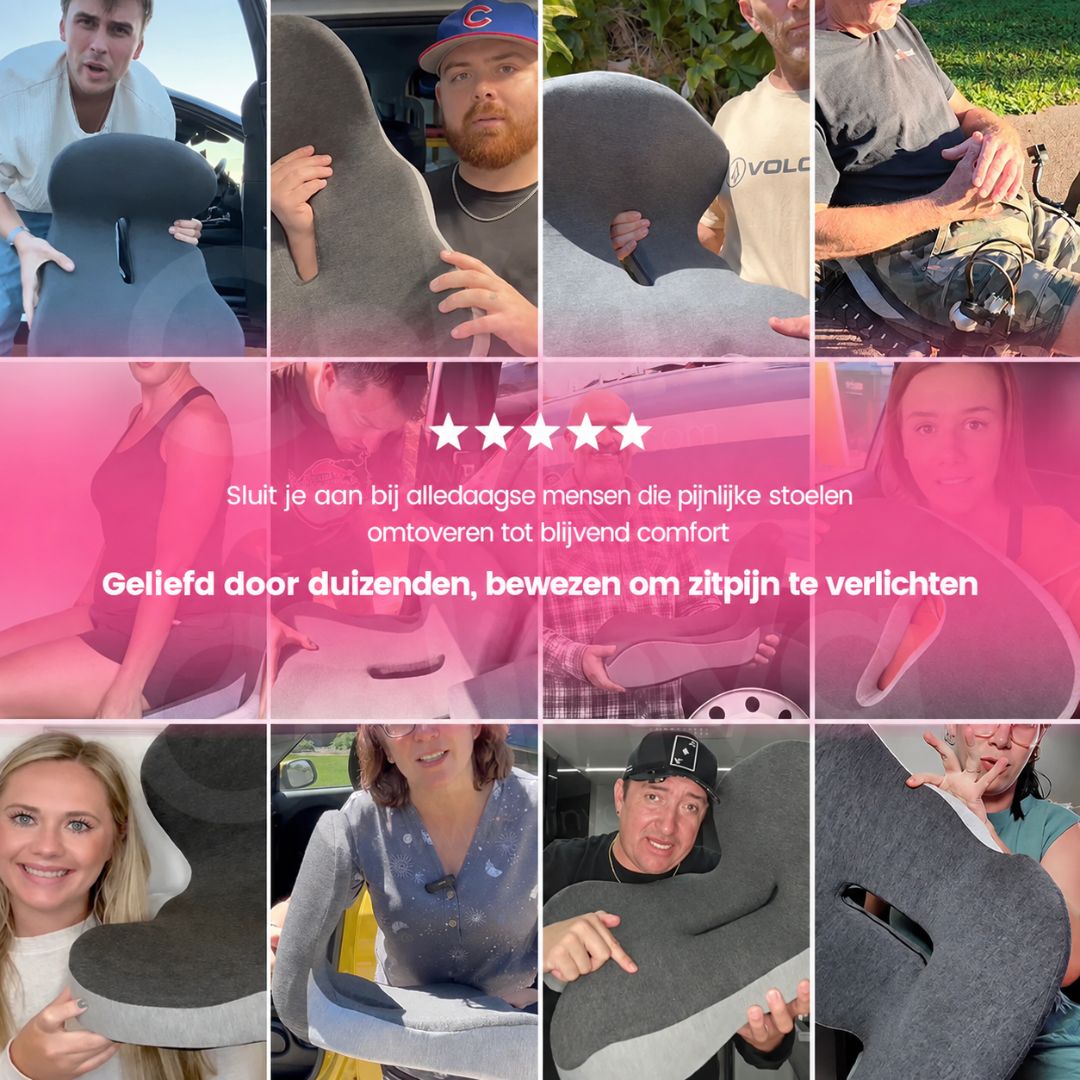 Ortheva™ | Orthopedisch Zitkussen