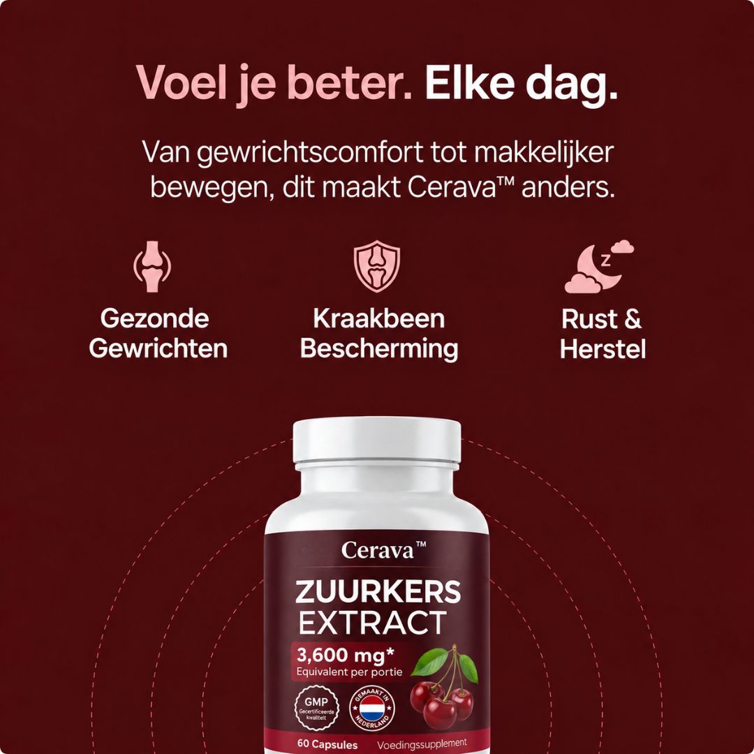 Cerava™ | Zure Kersenextract