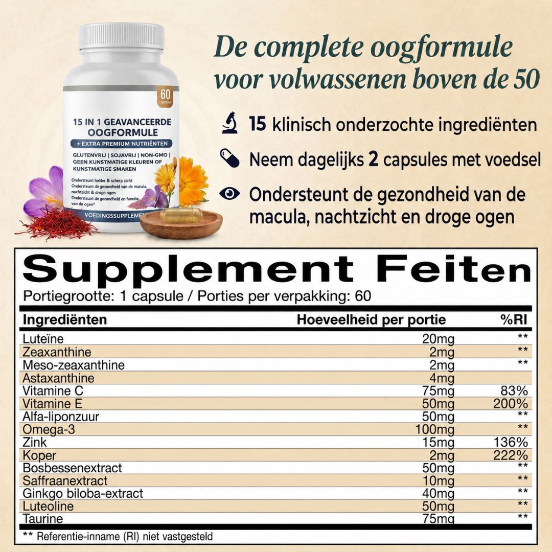 Visora™ | 15-in-1 Oogformule
