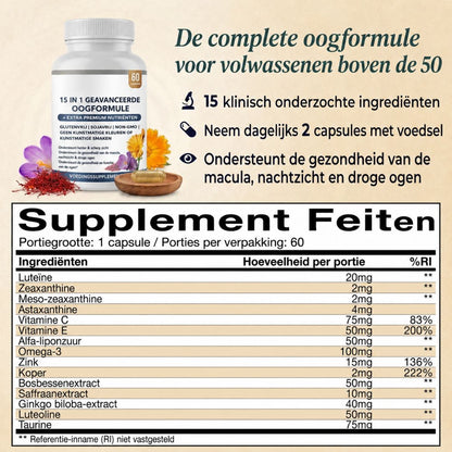 Visora™ | 15-in-1 Oogformule