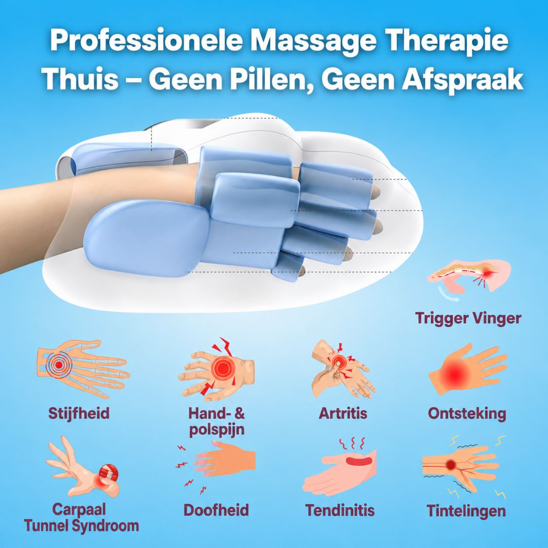 Reliva™ | 3-in-1 Handmassageapparaat